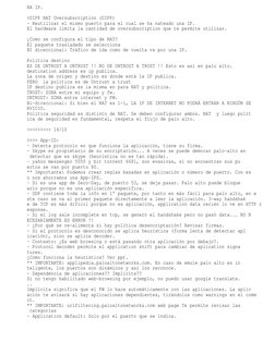NA IP.
>DIPP NAT Oversubscription (DIPP)
- Reutilizar el mismo puerto para el cual se ha nateado una IP.
El hardware limita l