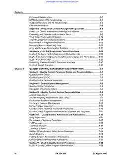 Contents 
Command Relationships.....................................................................................6-3 
BAMO