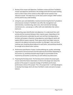 Page 9 of 10                              
1. Review of the mission and objectives: Facilitators review and share TechWat