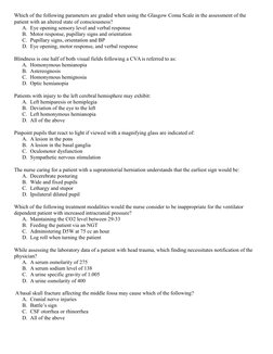 Which of the following parameters are graded when using the Glasgow Coma Scale in the assessment of the 
patient with an alte