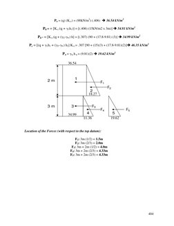 Braced Excavation Design Examples | PDF | Geotechnical Engineering ...