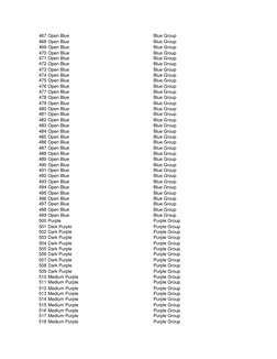 Nrf Color Code File NRF Color Code Reference Guide | PDF | Pastel | Grey