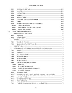 DOE-HDBK-1092-2004 
ix 
6.5.1 
SURROUNDING SPACE.............................................................................