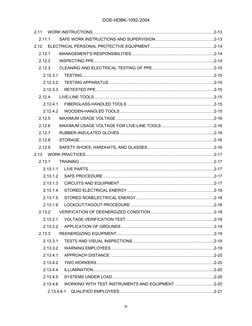 DOE-HDBK-1092-2004 
iv 
2.11 
WORK INSTRUCTIONS..............................................................................