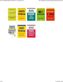 Libros de BERNARDO STAMATEAS - Descargar Libros
http://megalibro.org/autor/bernardo-stamateas/MTA2Nzcz/
3 de 3
07/10/2015 18: