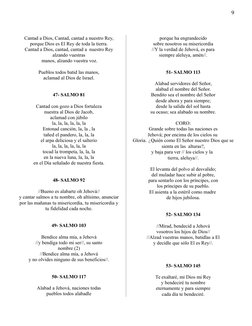 Cantad a Dios, Cantad, cantad a nuestro Rey,
porque Dios es El Rey de toda la tierra.
Cantad a Dios, cantad, cantad a  nuestr