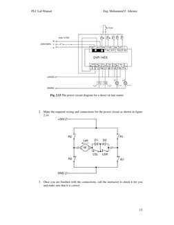 PLC Lab Manual                                                                      Eng. Mohammed F. Alkrunz 
 
13
 
 
X4
X5