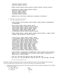 Boolean Algebra Practice Problems | PDF | Boolean Algebra | Teaching ...