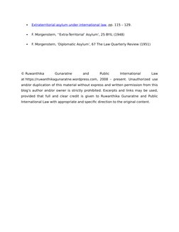 
Extraterritorial asylum under international
 
   law, (https://openaccess.leidenuniv.nl/bitstream/handle/1887/16699/04.pdf?