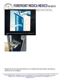 Elegimos el formato del examen y el medio de transmisión de datos y 
damos clik en aceptar
RFC FMM060411QH1, DIRECCION : CALL