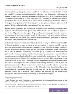 La Historia Comparativa