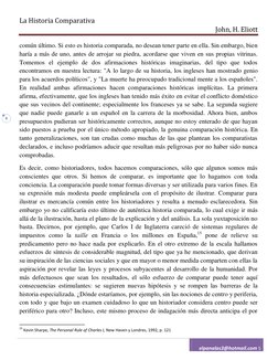 La Historia Comparativa