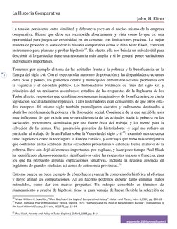 La Historia Comparativa