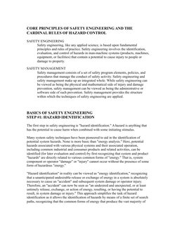 Core Safety Engineering Principles | PDF | Risk | Safety