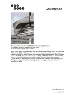 El Croquis 183: Jean Nouvel's Works | PDF | Architect