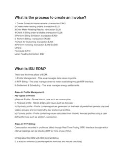 ISU Billing Master Data Overview | PDF | Conceptual Model | Invoice