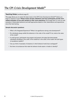 CPI Training | PDF | Nonverbal Communication | Attitude (Psychology)