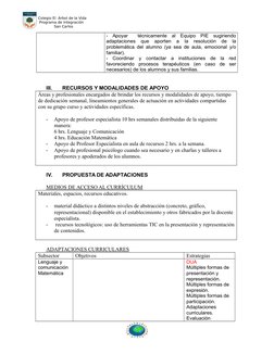 Colegio El  Árbol de la Vida
 Programa de Integración
              San Carlos
-  Apoyar   técnicamente  al  Equipo  PIE  sug