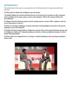An Interview With An Entrepreneur | PDF | Entrepreneurship | E Commerce