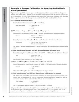Sprayer Calibration
8
BERRY Production Guide - Beneficial Management Practices for Commercial Growers in British Columbia
 Re