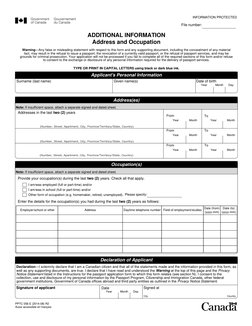 Pptc 326 Form.pdf PPTC 056: Additional Info Form Guide | PDF | Passport | Government ...