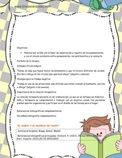 Lo que 
el niño 
piensa 
Como 
se 
siente
Lo que 
hace 
                                                        
Objetivos:

