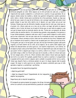 forma tiene? Y una vez que hayan podio ver esto fíjense de qué color es: si no lo tiene,
entonces pónganle un color. Este esp