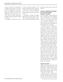 Copyright ©1995, Technology Publishing Company
reaction with water. Cementitious
coatings usually consist of a mixture
of cem