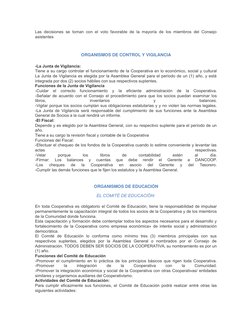 Estructura y Funciones de una Cooperativa | PDF | Cooperativa ...