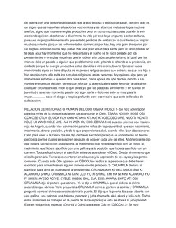 de guerra con una persona del pasado que a sido tediosa o tedioso de sacar, por otro lado es 
un siigno que se resuelven situ