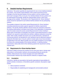 Interface Control Document Template | PDF | Osi Model | Communications ...