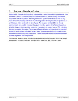 Interface Control Document Template | PDF | Osi Model | Communications ...
