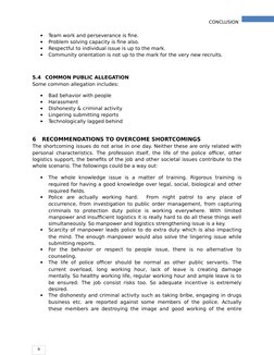CONCLUSION
9

Team work and perseverance is fine.

Problem solving capacity is fine also.

Respectful to individual issue