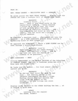 Holes Script | PDF