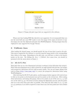 WebPlotDigitizer User Manual 3.9 | PDF | Google Chrome | Web Browser