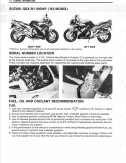 Suzuki GSX-R1100W '93-98 Service Manual | PDF