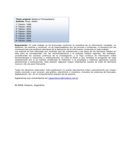 Importante: En este trabajo se ha procurado confirmar la exactitud de la información recogida; no 
obstante,