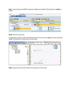 Using Multiple Master and Body Pages in SAP | PDF | Interface ...