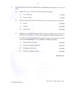 Information Technology Unit 1 Past Papers-1 | PDF | Science | It ...