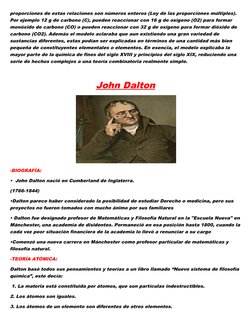 proporciones de estas relaciones son números enteros (Ley de las proporciones múltiples). 
Por ejemplo 12 g de carbono (C), p