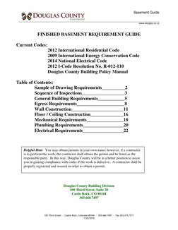Basement Guide 
 
 
www.douglas.co.us 
100 Third Street  ∙  Castle Rock, Colorado 80104  ∙  303.660.7497  ∙  Fax 303.479.72