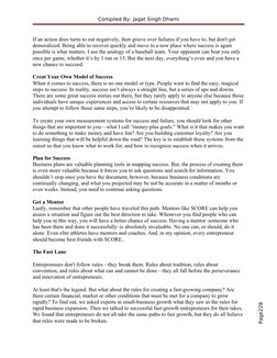 Page228
Compiled By: Jagat Singh Dhami
If an action does turns to out negatively, then grieve over failures if you have to, b