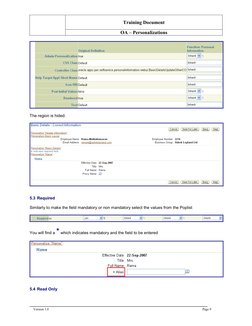 OA Personalization in Oracle R12 | PDF | Hyperlink | Web Page