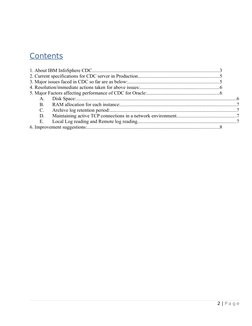 Contents
1. About IBM InfoSphere CDC.........................................................................................