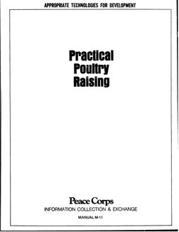 APPROPRIATE 
TECHNOLOGIES 
FOR DEVELOPMENT 
Praclical 
Raising 
INFORMATION COLLECTION & EXCHANGE 
MANUAL M-l 1 
