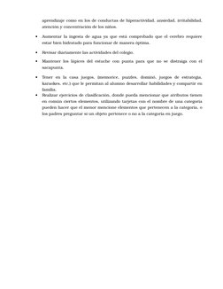 aprendizaje como en los de conductas de hiperactividad, ansiedad, irritabilidad,
atención y concentración de los niños.

Aum