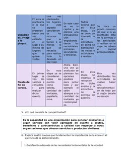 Vacacion
es. (viaje
a la 
playa).
En esta se
plantearía
n  lo  que
se
pretende
hacer una
vez
estando
en
 
el
lugar o así
mism