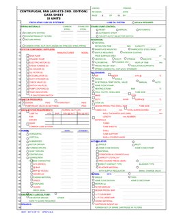 API 673 Centrifugal Fan Data Sheet | PDF | Electric Motor | Pump