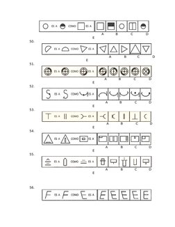 A            B             C             D          
E
50.
                       A             B           C