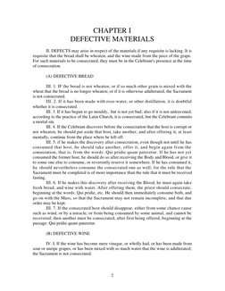 2
CHAPTER I
DEFECTIVE MATERIALS
II. DEFECTS may arise in respect of the materials if any requisite is lacking. It is
requisi